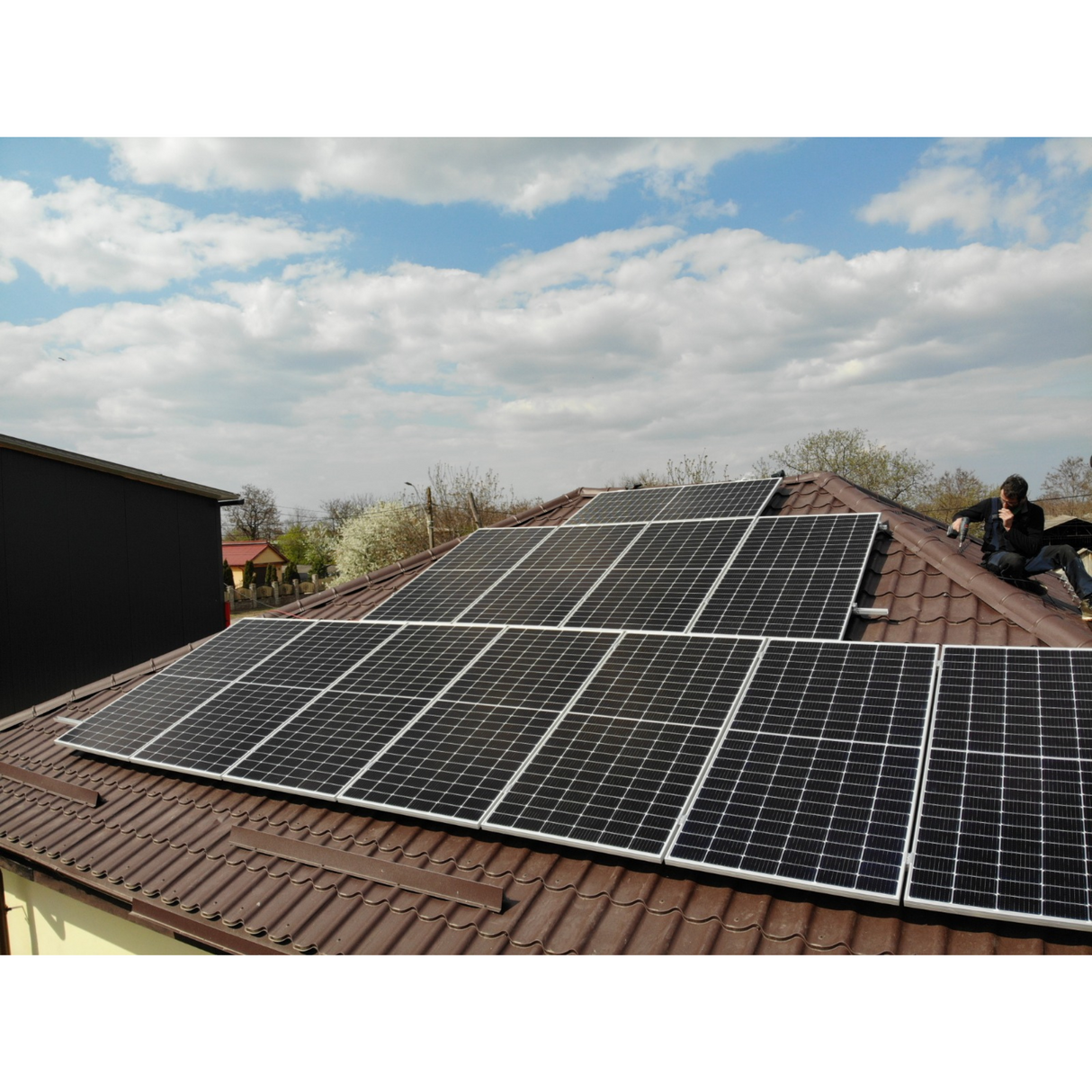 Sistem Fotovoltaic Monofazat 7.2Kw/h - Acoperis Tabla - Braila