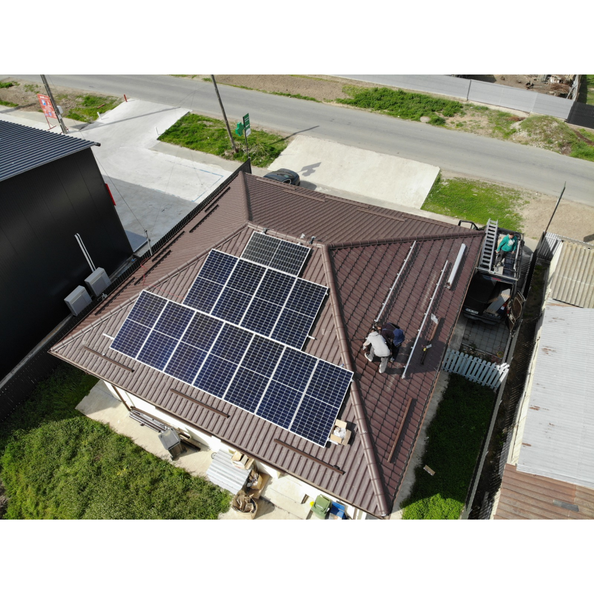 Sistem Fotovoltaic Monofazat 7.2Kw/h - Acoperis Tabla - Braila