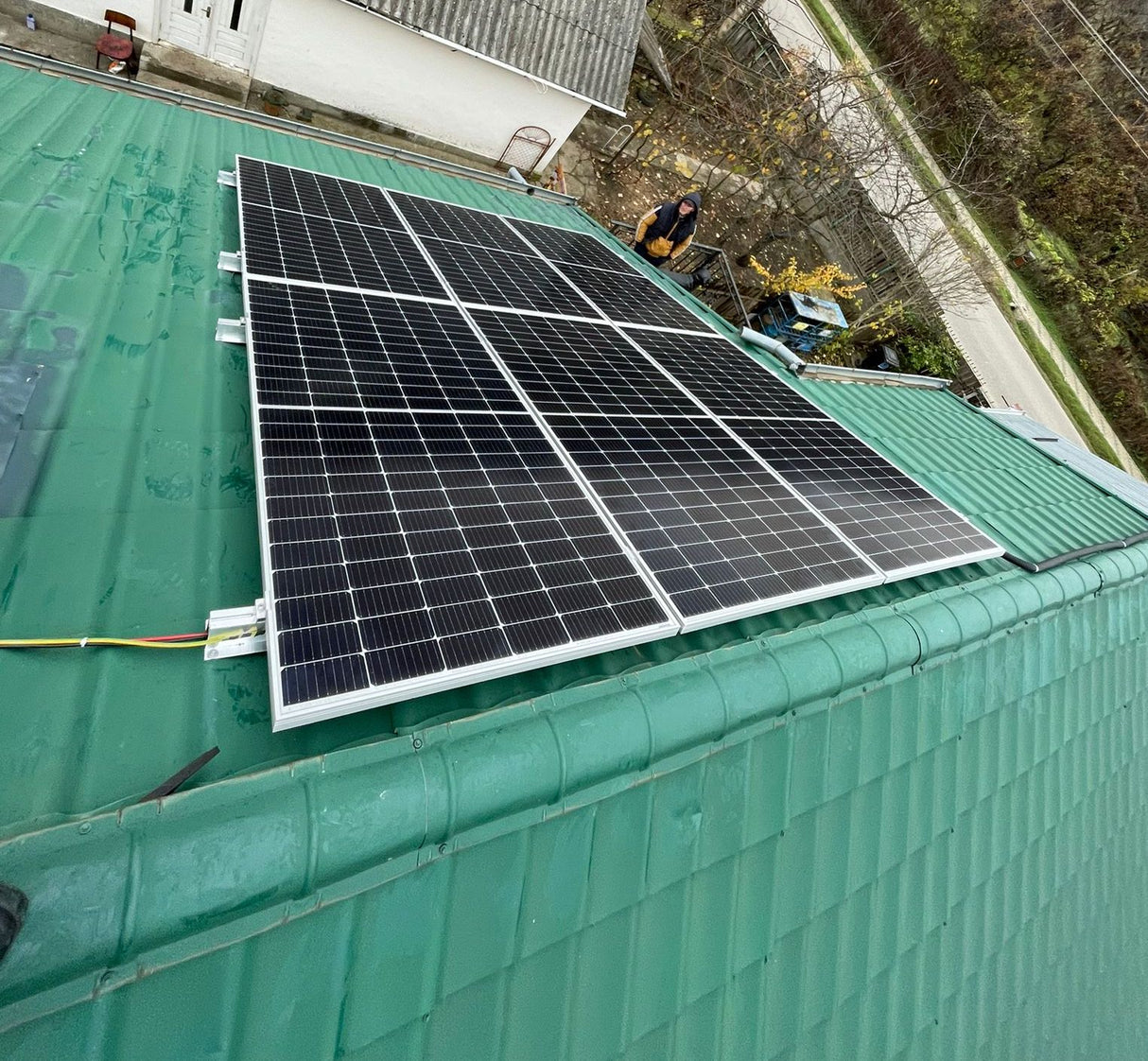 Sistem Fotovoltaic Monofazat 5.46Kw/h - Acoperis Tabla - com. Scobinti, jud. Iasi
