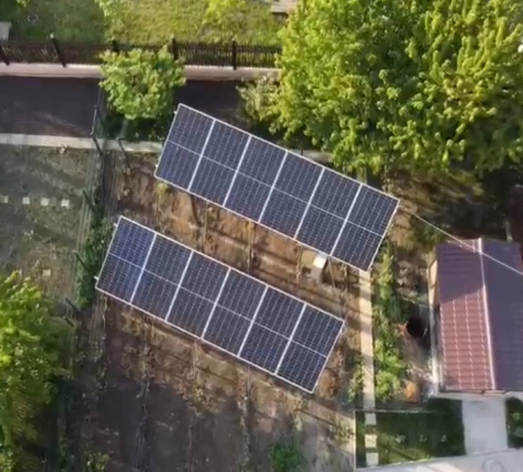 Sistem Fotovoltaic Monofazat 6.48Kw/h - Structura Inaltata - Valea Lupului, Iasi