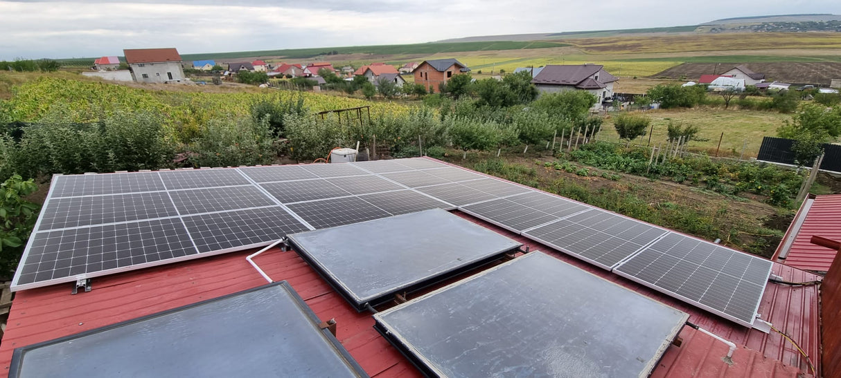 Sistem Fotovoltaic Monofazat 6.3Kw/h - Acoperis Tabla - com. Cotnari, jud. Iasi